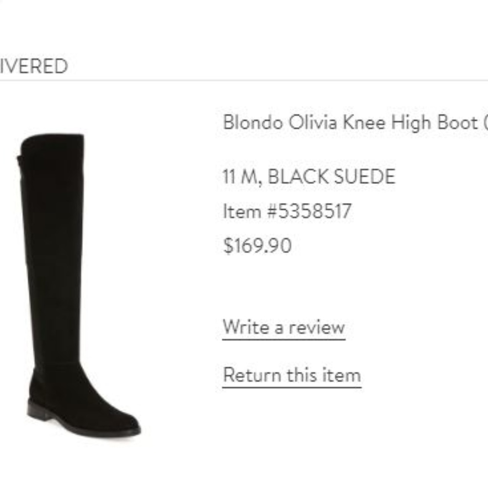 Blondo Olivia Knee High Boot (Women)